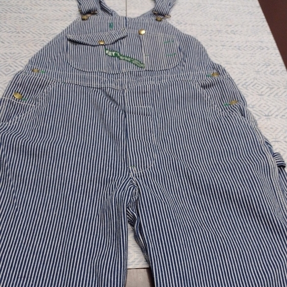 New Without a Label, Classic Striped Men's Overalls Carpenter, Work - Picture 8 of 15